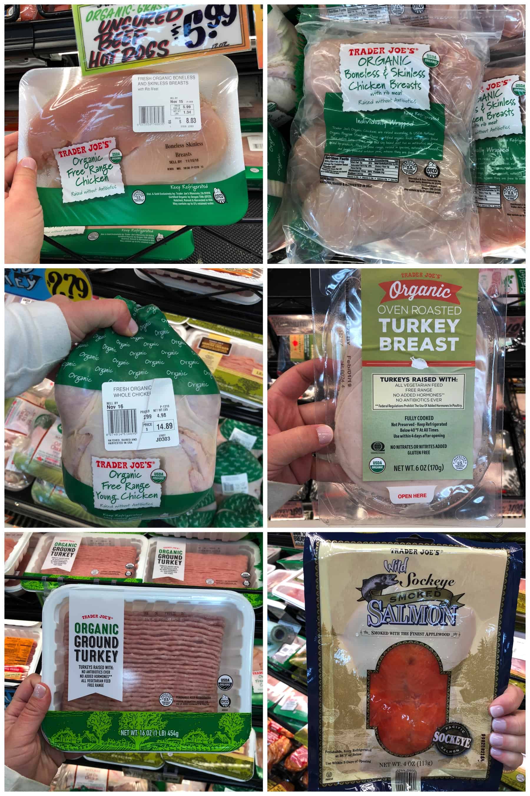 whole30 compliant meat at trader joe's 