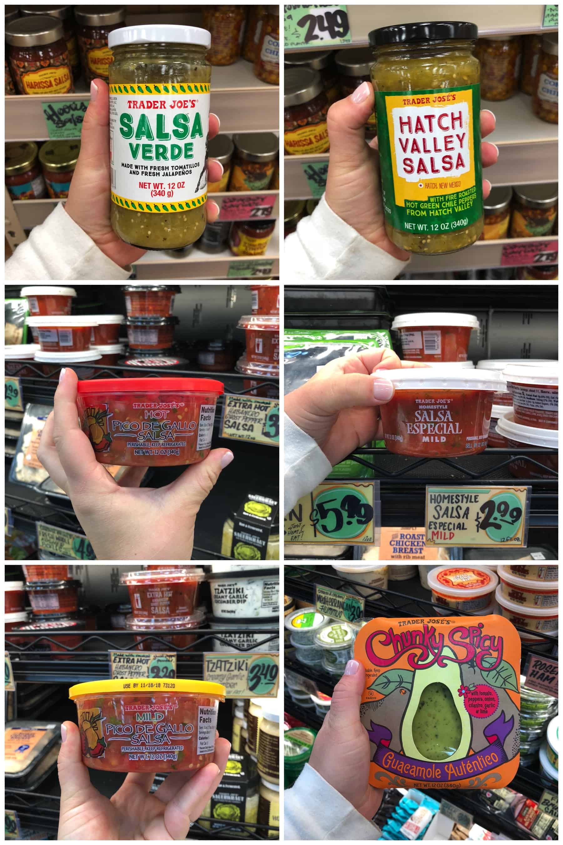 dips, sauces, and dressings for whole30 shopping list at Trader Joe's