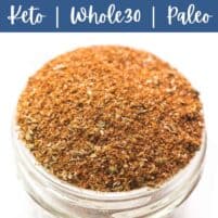 pinterest photo for keto taco seasoning