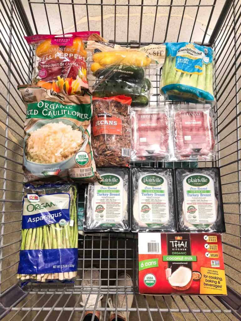 clean eating whole30 + keto groceries at costco