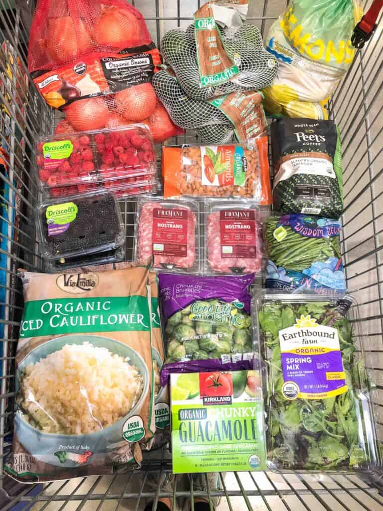 whole30 + keto groceries at costco