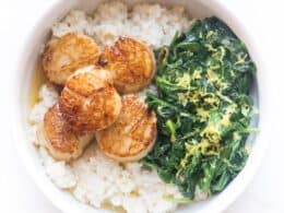 Whole30 Keto Seared Scallops Tastes Lovely