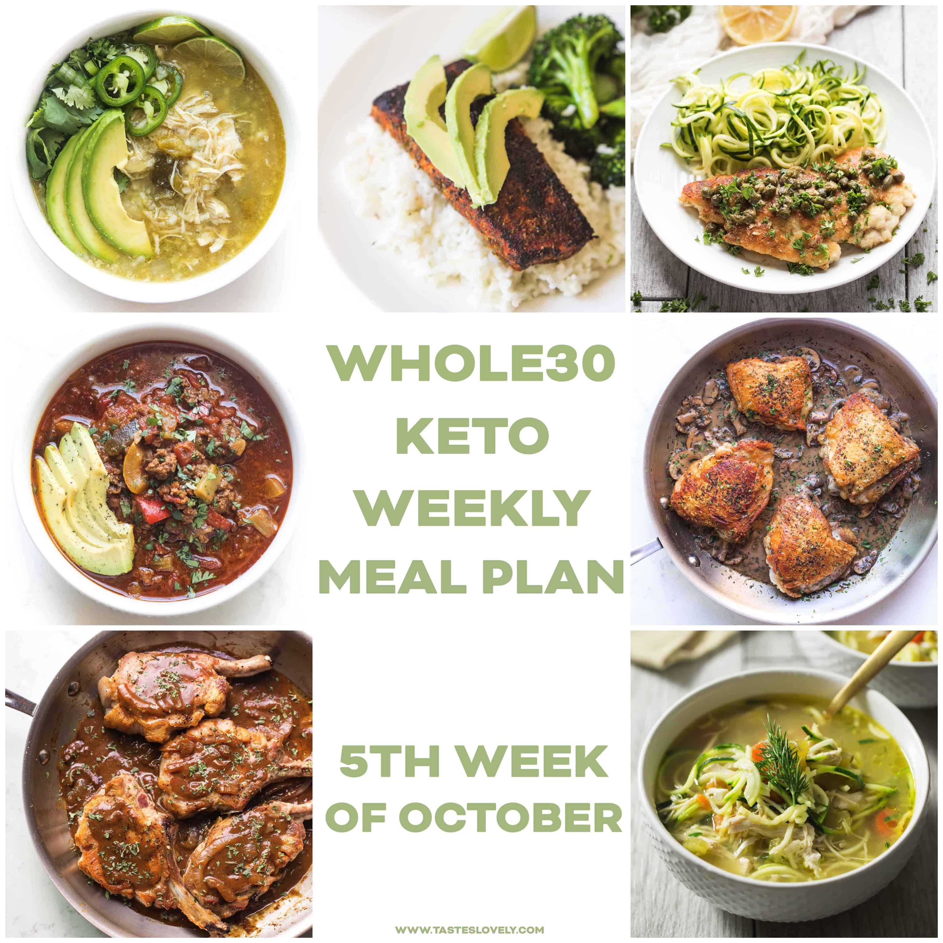 whole30 keto weekly meal plan recipe photo roundup
