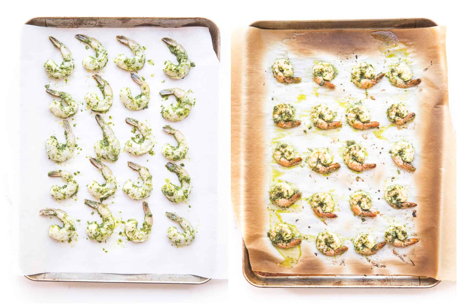 how to broil chimichurri shrimp on the oven