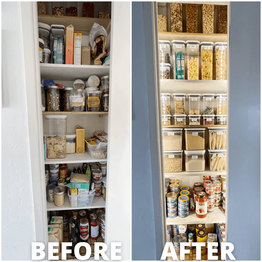 Pantry Organization Containers - Tastes Lovely