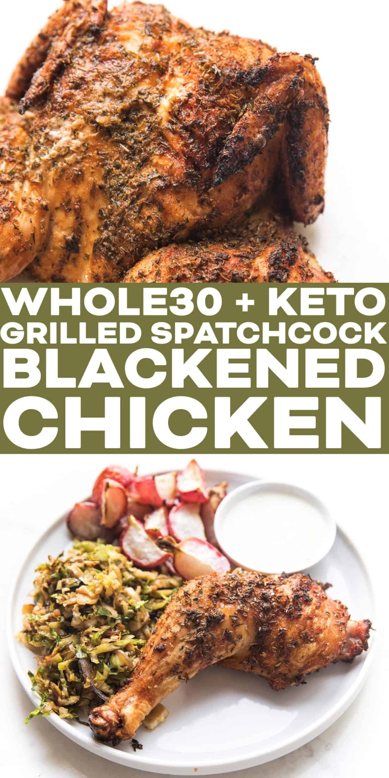 Keto Roasted Spatchcock Chicken - Tastes Lovely