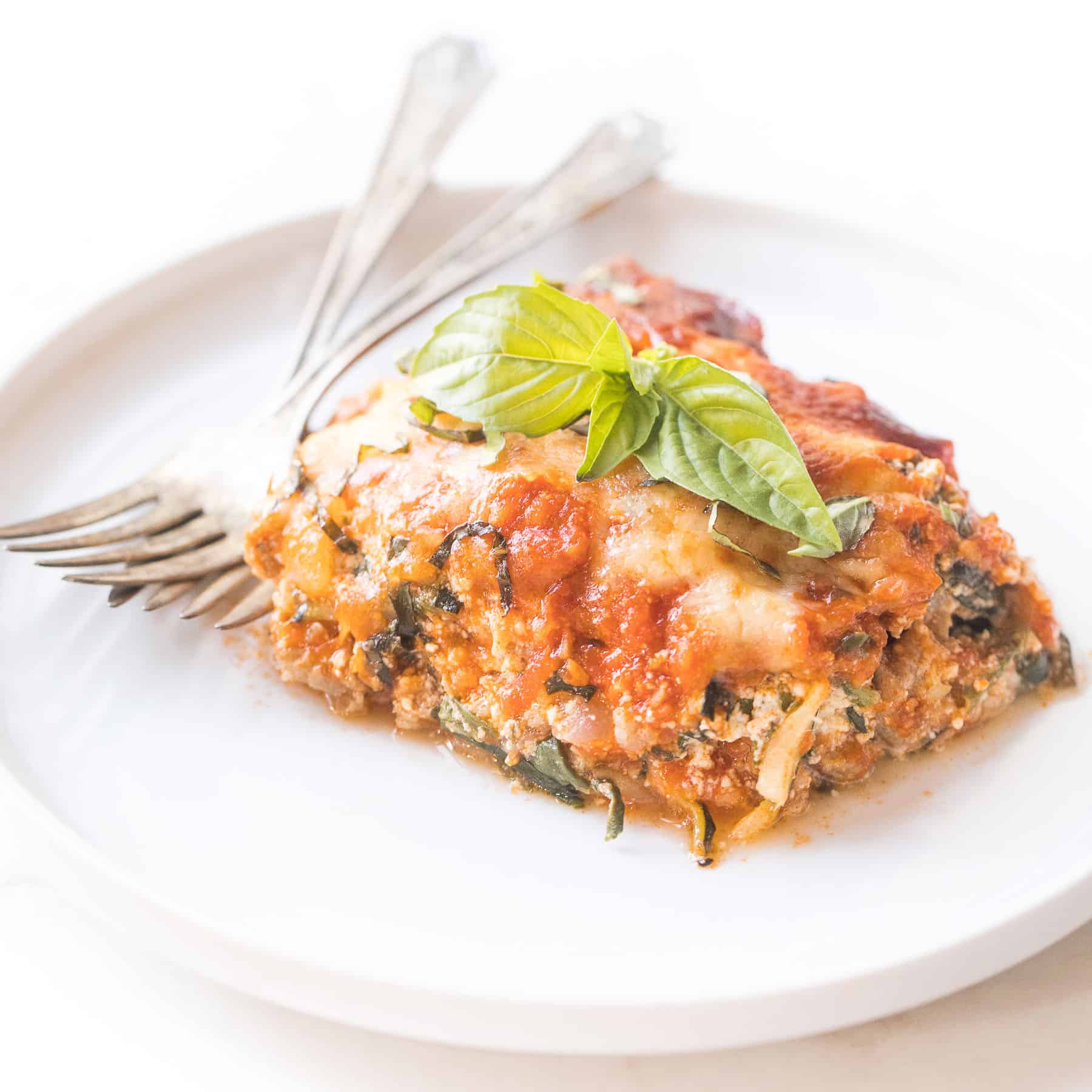 Keto Lasagna with Zucchini Noodles