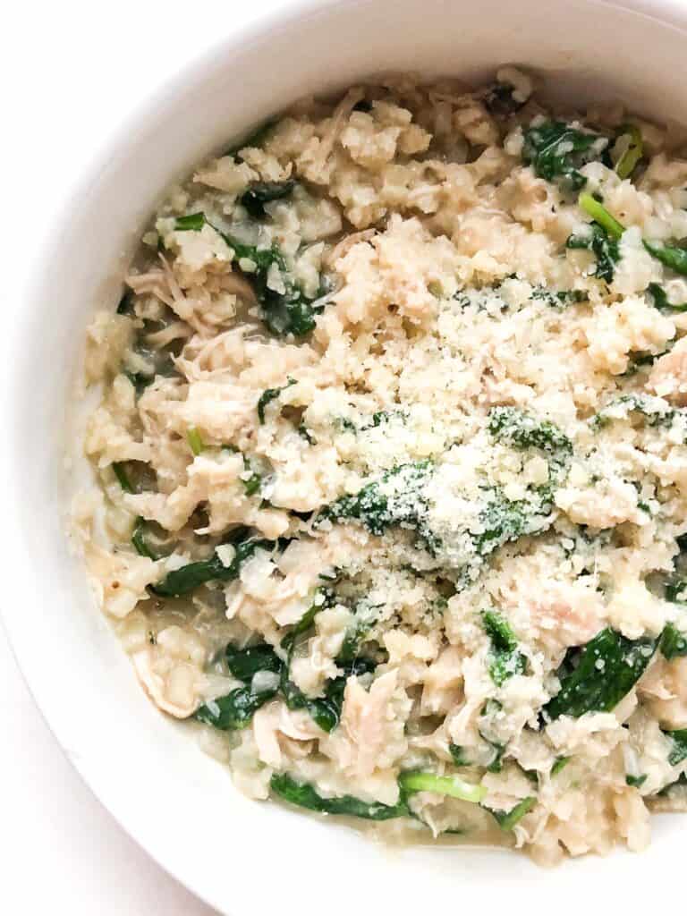 Instant Pot Keto Creamy Mushroom Chicken Casserole - Tastes Lovely