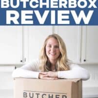 pinterest pin of butcherbox review