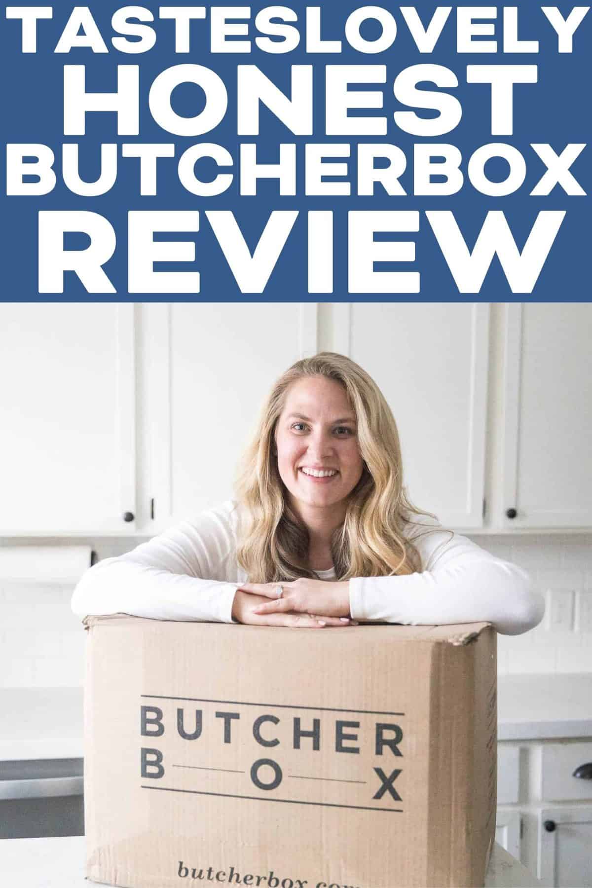 pinterest pin of butcherbox review