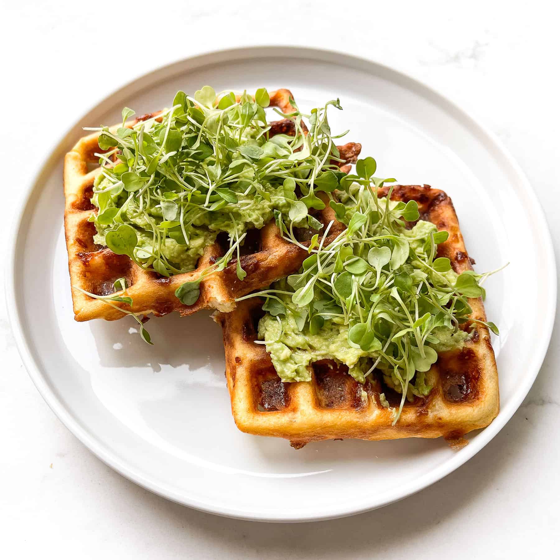 Crispy Cheesy Mini Waffle Maker Eggs (Amazing!!)