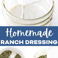 keto ranch dressing pinterest image