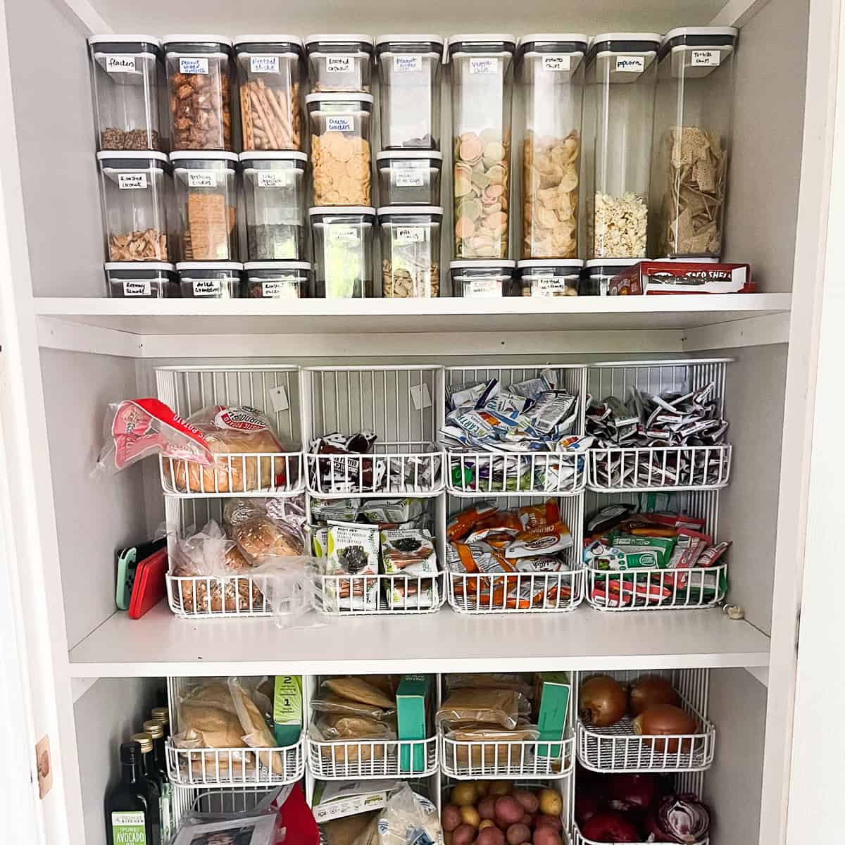 Pantry Organization - #POPtober Challenge with OXO - Chez CateyLou