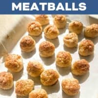 pinterest longpin for keto chicken meatballs