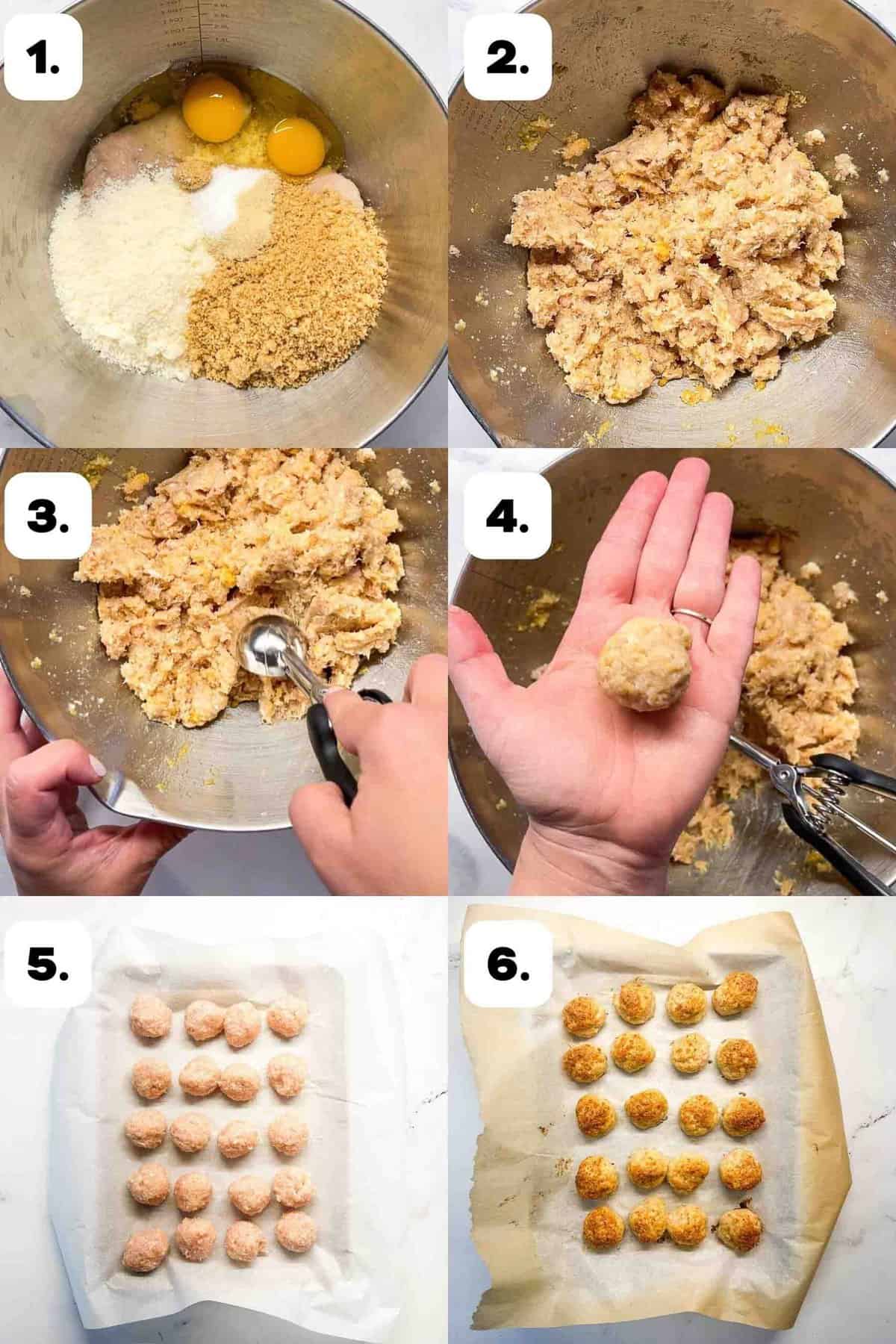 numbered step by step photos showing how to make this recipe