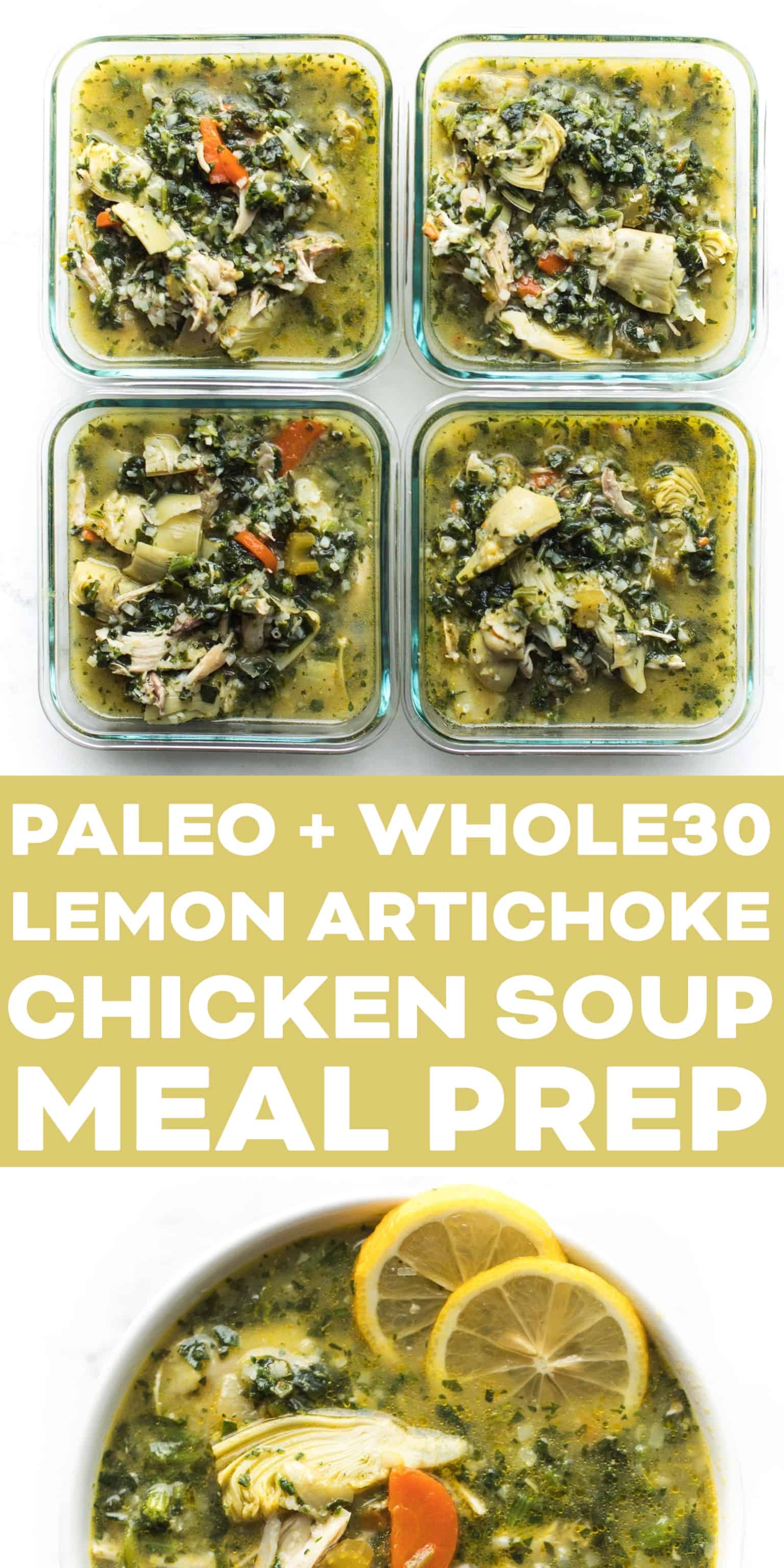 Chicken Artichoke & Lemon Soup, 24 oz at Whole Foods Market