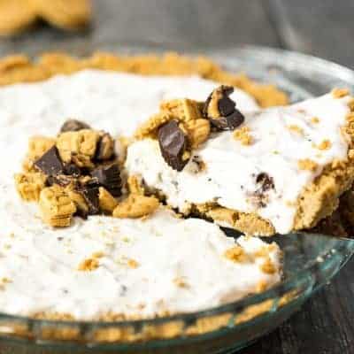 Peanut Butter Lovers Ice Cream Pie | tasteslovely.com
