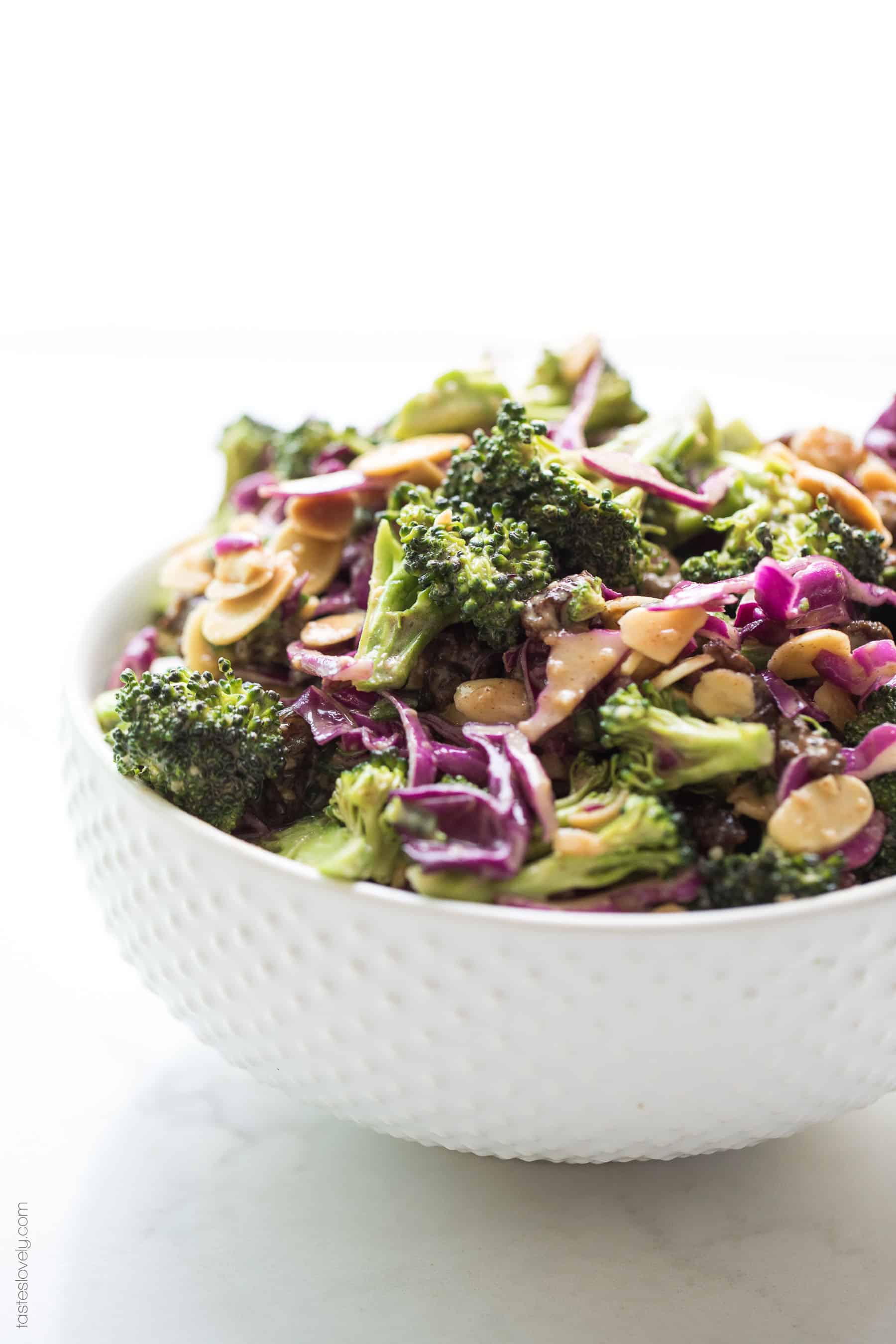 Paleo Broccoli Salad- My go-to Party Salad - Nesting With Grace