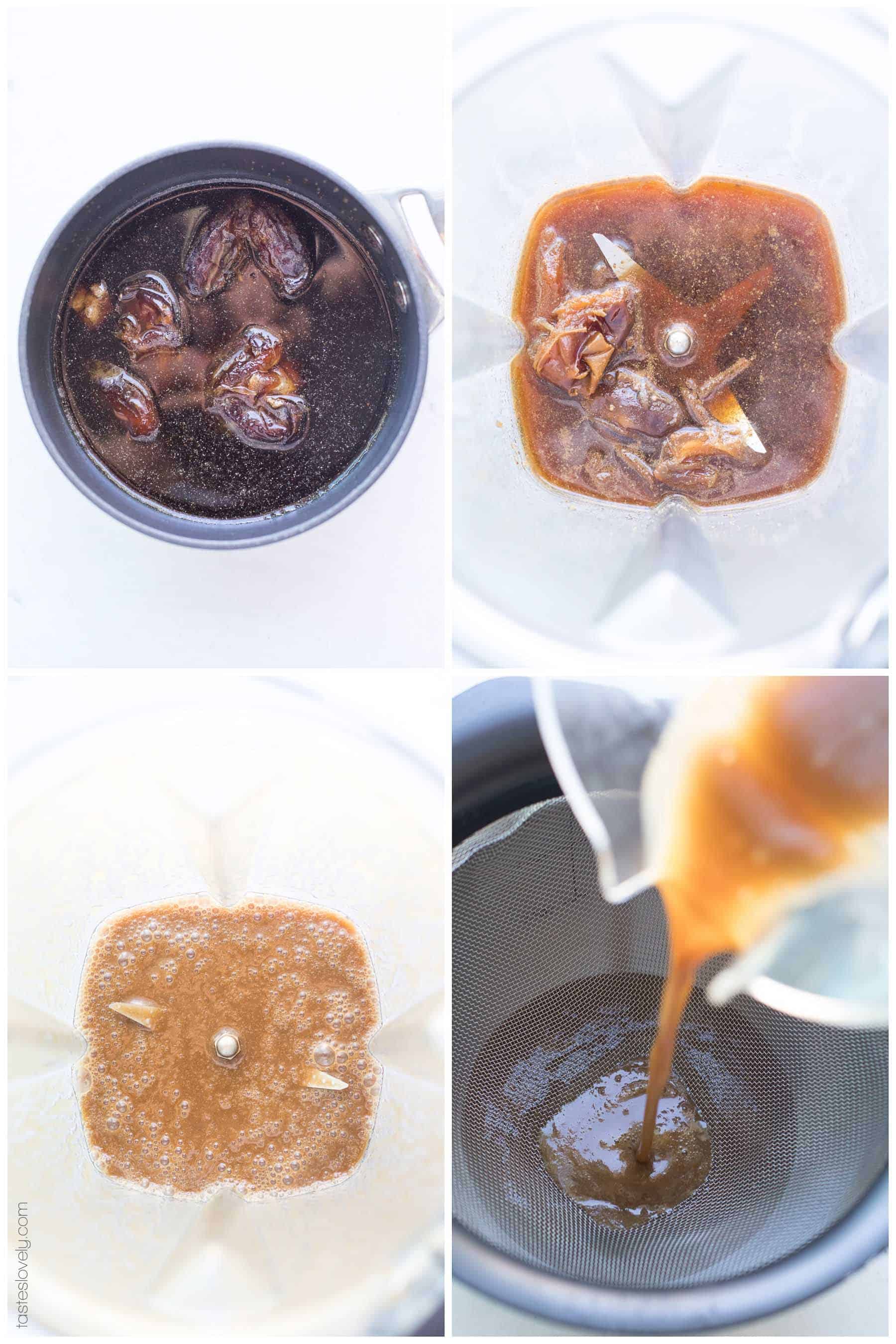 Paleo + Whole30 Homemade Worcestershire Sauce Recipe - tastes exactly like the real deal but sugar free and soy free! Made with coconut aminos and dates. #paleo #whole30 #glutenfree #grainfree #soyfree #sugarfree