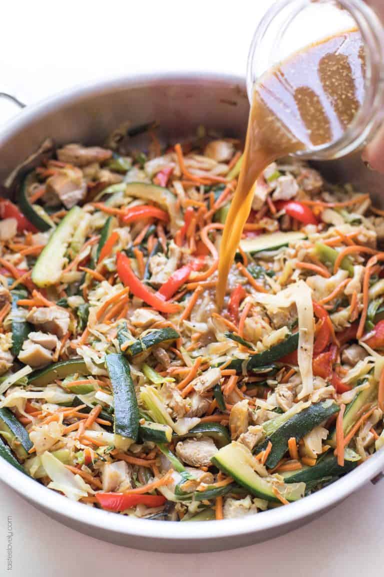 The BEST Whole30 + Keto Stir Fry Sauce Tastes Lovely