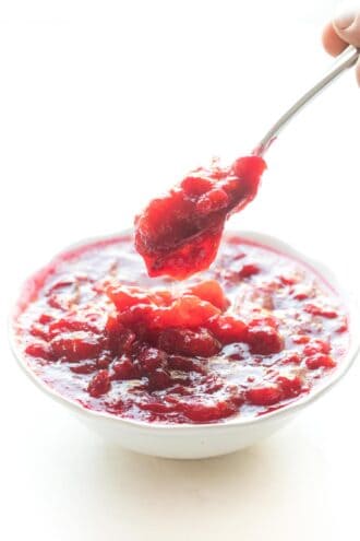Keto Cranberry Sauce | Tastes Lovely