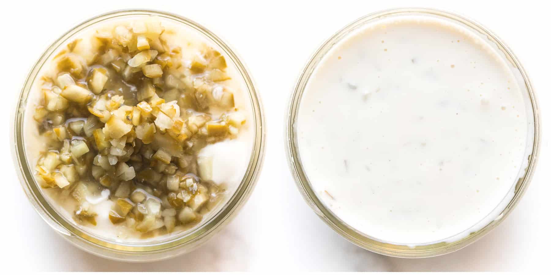 steps to making tartar sauce