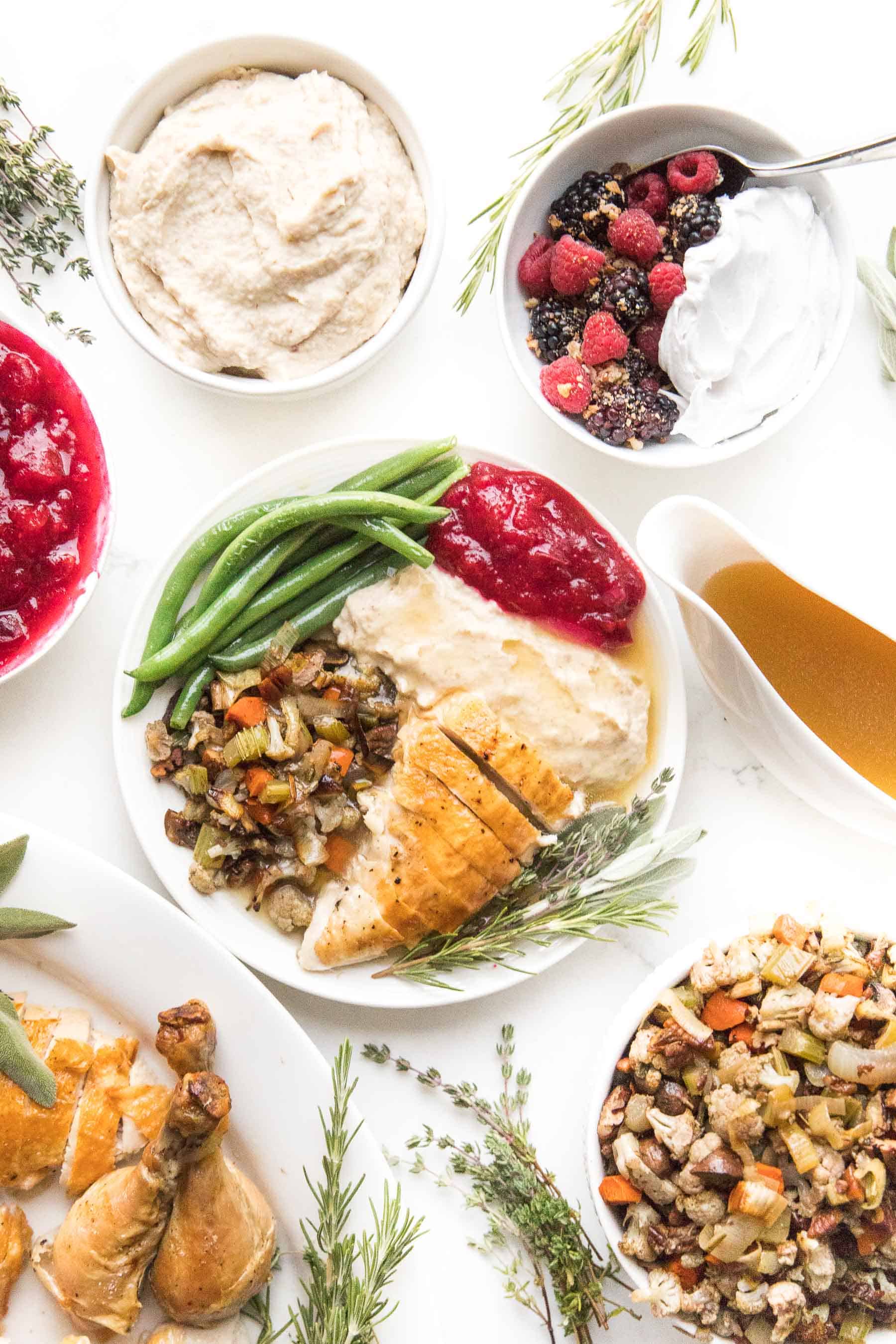 whole30 + keto thanksgiving recipes menu guide