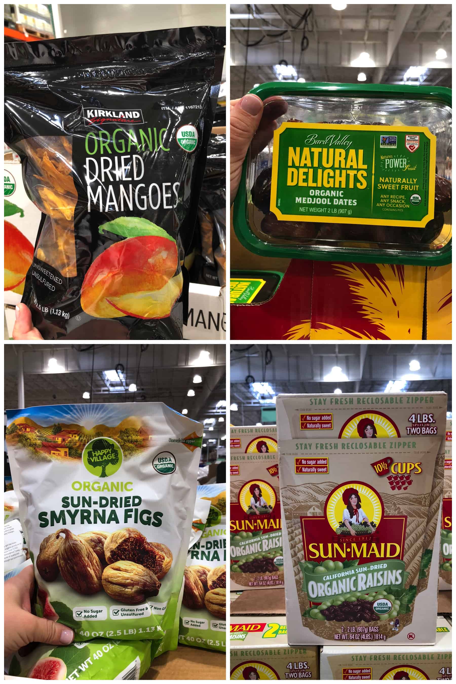 whole30 compliant dried fruit found at Costco