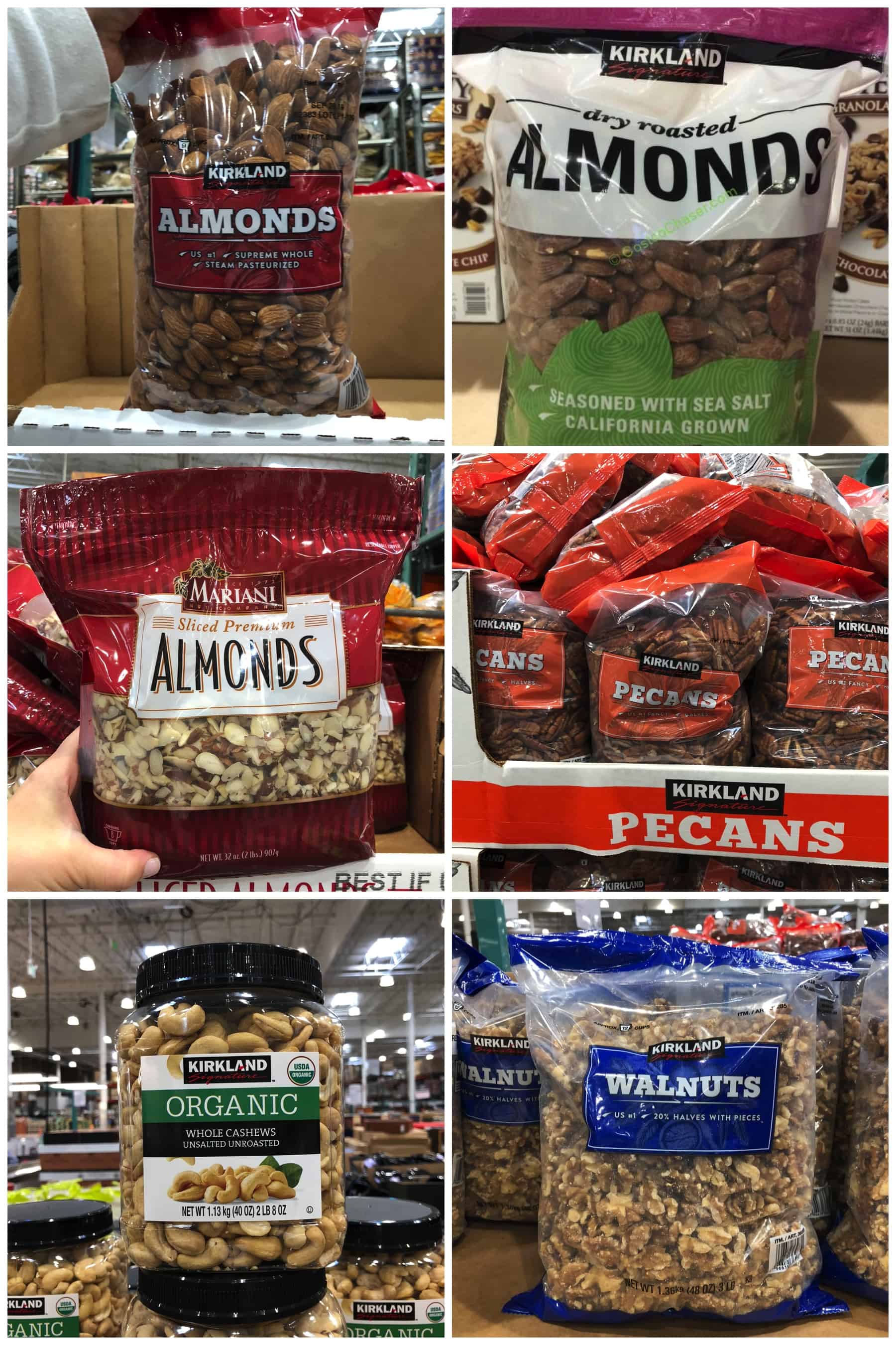 Whole30 compliant nuts and seeds at Costco