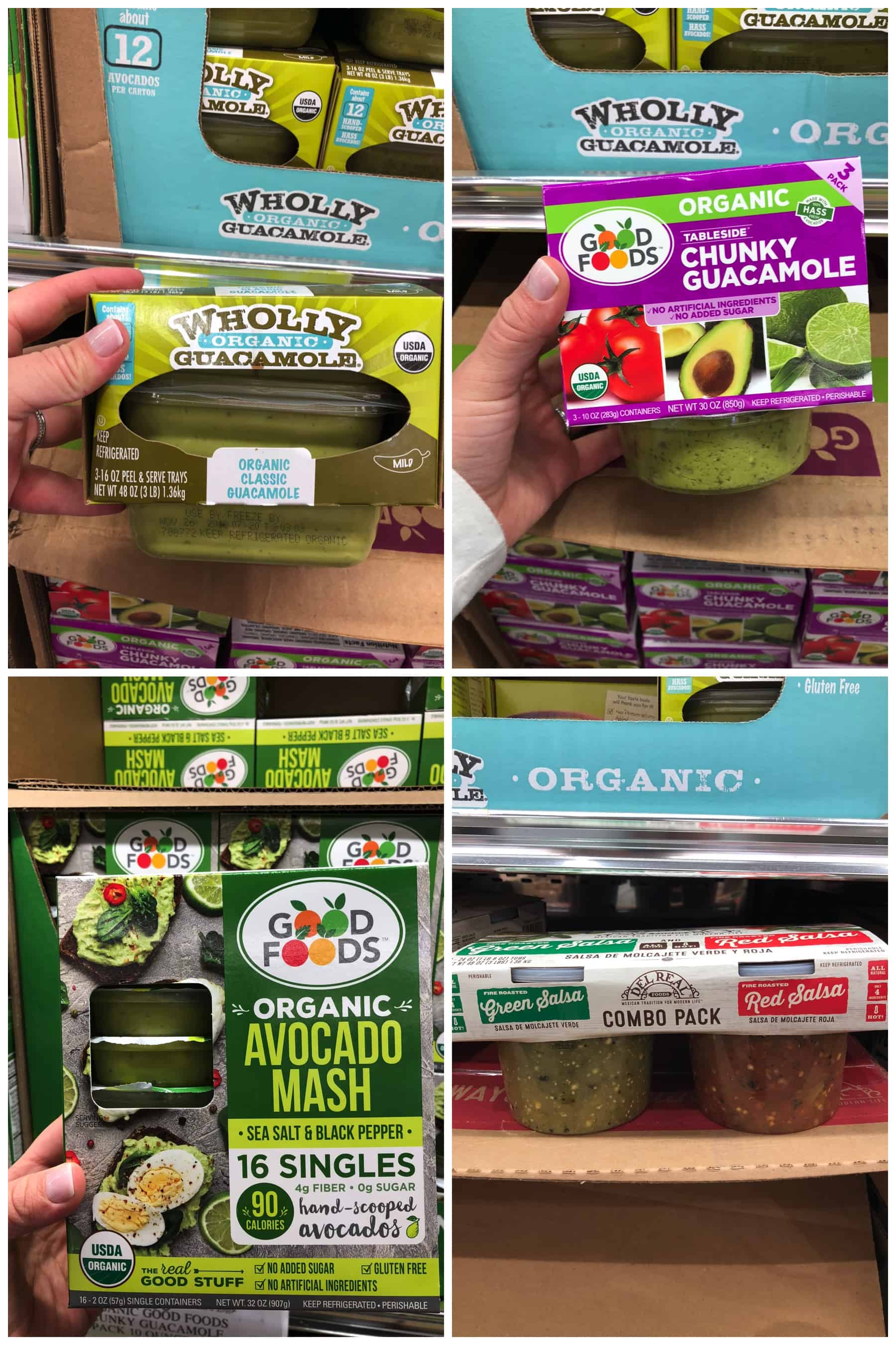 whole30 compliant dips and salsas found at Costco