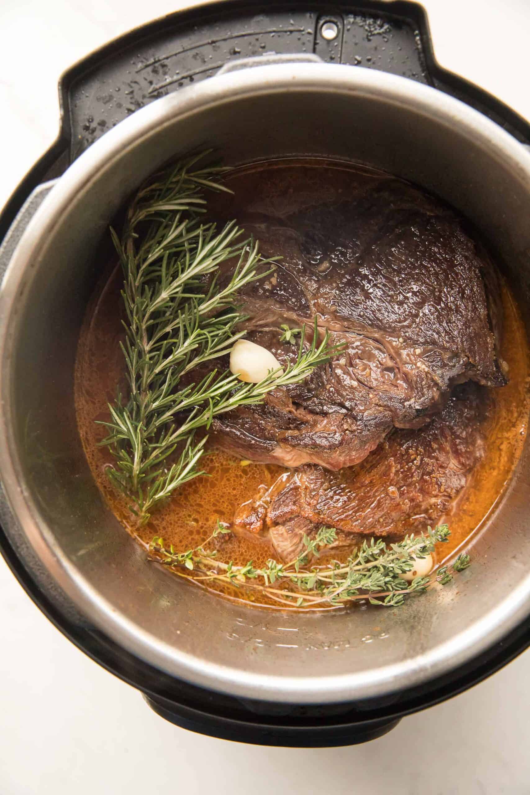 Pot roast in the instant pot